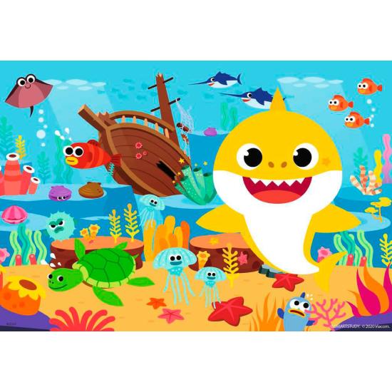 Ravensburger Baby Shark Ocean Puzzle 2x12 Teile