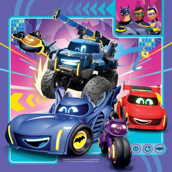 Ravensburger Batwheels Puzzle 3x49 Teile