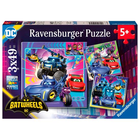 Ravensburger Batwheels Puzzle 3x49 Teile