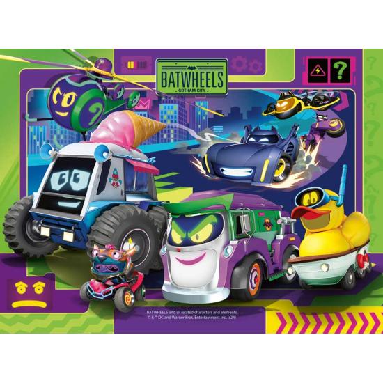 Ravensburger Batwheels progressives Puzzle mit 12+16+20+24 Teile