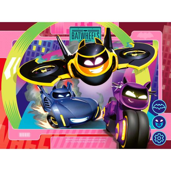 Ravensburger Batwheels progressives Puzzle mit 12+16+20+24 Teile