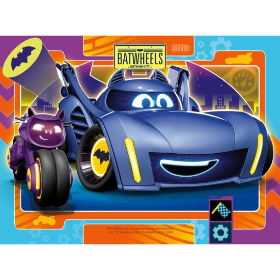 Ravensburger Batwheels progressives Puzzle mit 12+16+20+24 Teile