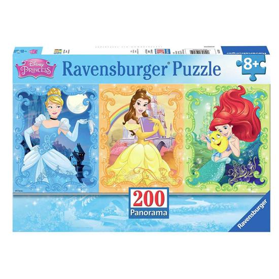 Ravensburger Wunderschönes Disney-Prinzessinnen-Panorama-Puzzle,