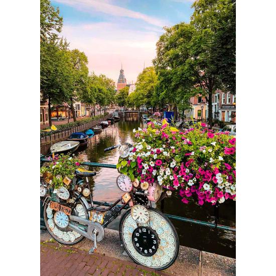 Ravensburger Fahrrad in Amsterdam Puzzle mit 1000 Teilen