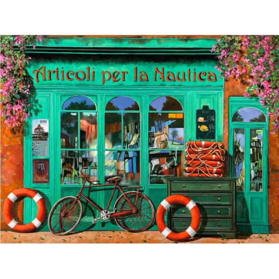 Ravensburger Rotes Fahrrad-Puzzle 1500 Teile