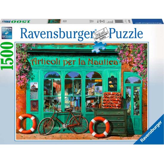 Ravensburger Rotes Fahrrad-Puzzle 1500 Teile