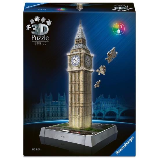 Puzzle Ravensburger Big Ben Night Edition Led 3D 235  Teile