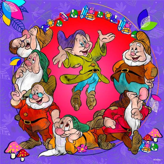 Ravensburger Sieben Zwerge Schneewittchen Puzzle 500 Teile