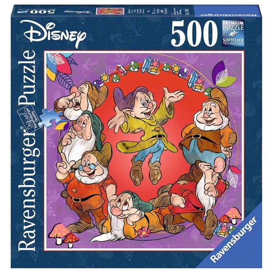 Ravensburger Sieben Zwerge Schneewittchen Puzzle 500 Teile