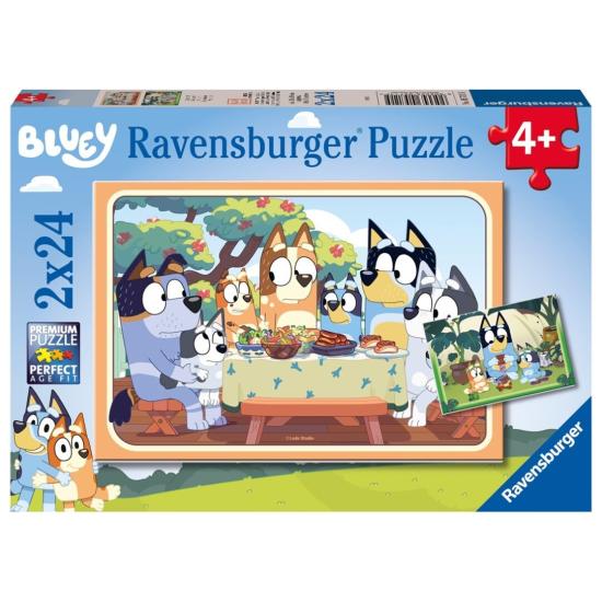 Puzzle Ravensburger Bluey mit 2x24 Teilen