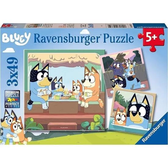 Ravensburger Bluey Puzzle 3x49 Teile