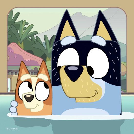 Ravensburger Bluey Puzzle 3x49 Teile