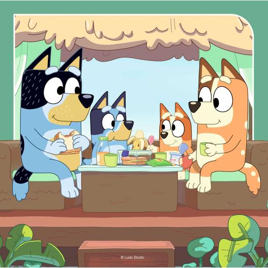 Ravensburger Bluey Puzzle 3x49 Teile