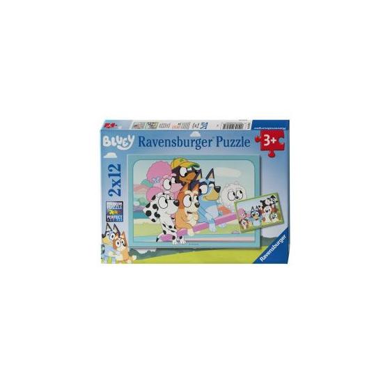 Ravensburger Bluey 2x12-teiliges Puzzle