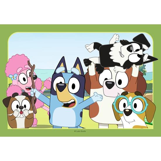 Ravensburger Bluey 2x12-teiliges Puzzle