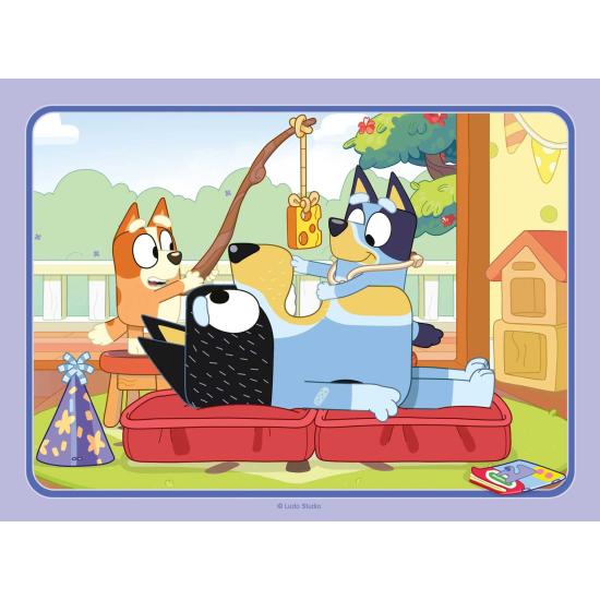 Ravensburger Bluey progressives Puzzle mit 12+16+20+24 Teilen Ravensburger Bluey progressives Puzzle mit 12+16+20+24 Teilen