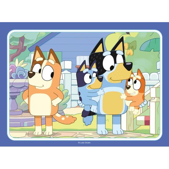 Ravensburger Bluey progressives Puzzle mit 12+16+20+24 Teilen Ravensburger Bluey progressives Puzzle mit 12+16+20+24 Teilen