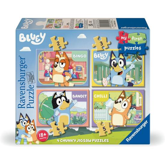 Puzzle Ravensburger Bluey Progresivo de 2+3+4+5 Teile