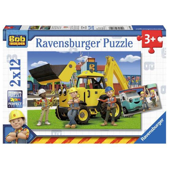 Ravensburger Puzzle Bob und sein Team 2x12 Teile