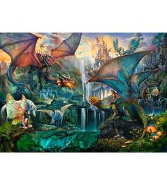 Puzzle Ravensburger Magischer Drachenwald 9000 Teile