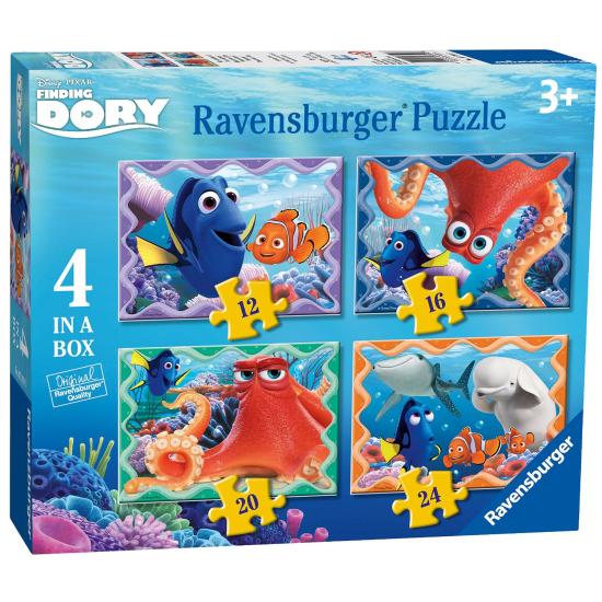 Ravensburger Finding Dory Progressives Puzzle mit 12+16+20+24 P