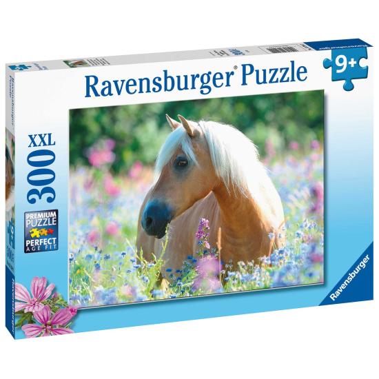 Ravensburger Puzzle Pferd unter den Blumen XXL 300 Teile
