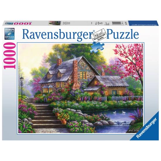 Ravensburger Romantische Hütte 1000-teiliges Puzzle