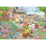 Ravensburger Café am Strand 1000-teiliges Puzzle