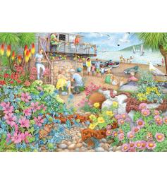 Ravensburger Café am Strand 1000-teiliges Puzzle