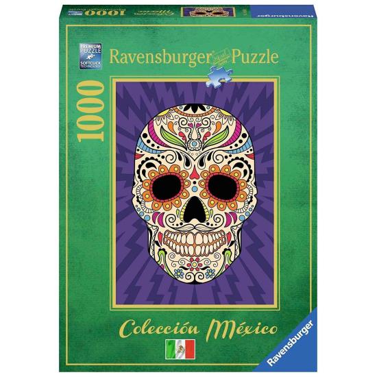 Ravensburger Mexikanisches Totenkopf-Puzzle 1000 Teile