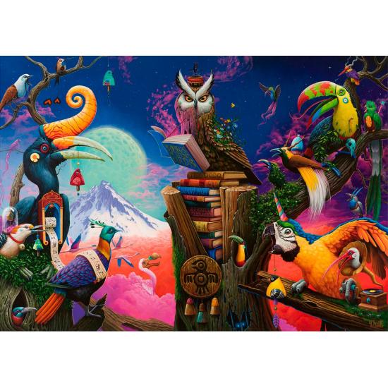 Puzzle Ravensburger Lieder ausgestorbener Vögel 1000 Teile Puzzle Ravensburger Lieder ausgestorbener Vögel 1000 Teile