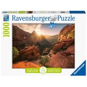 Ravensburger Zion Canyon, Vereinigte Staaten 1000-teiliges Puzzl