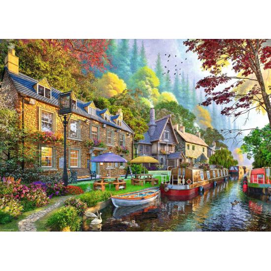 Puzzle Ravensburger Kanalufergasse 1000 Teile