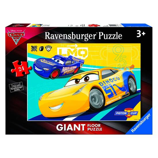 Ravensburger Cars 3 B, 24-teiliges Bodenpuzzle