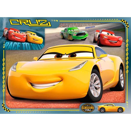 Ravensburger Cars 3 progressives Puzzle mit 12+16+20+24 Teilen