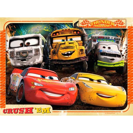 Ravensburger Cars 3 progressives Puzzle mit 12+16+20+24 Teilen
