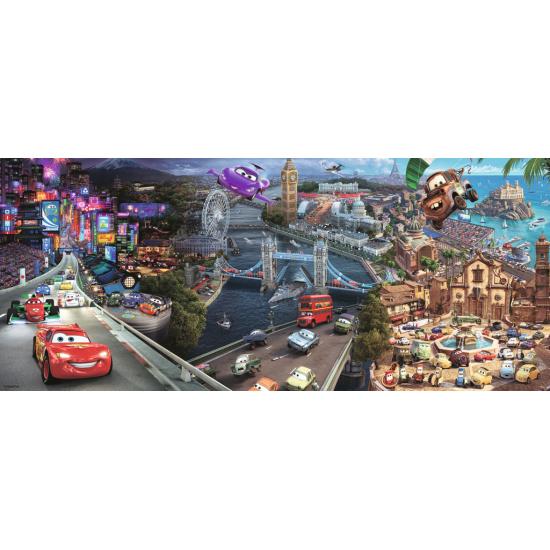 Ravensburger Cars Panorama 200-teiliges Puzzle