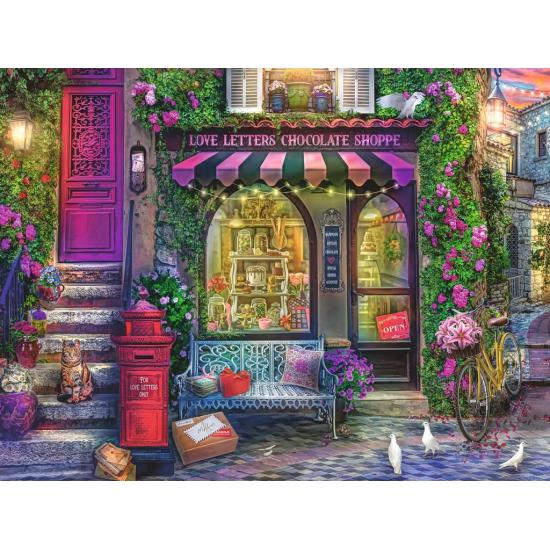 Ravensburger Liebesbriefe und Schokoladenpuzzle 1500 Teile