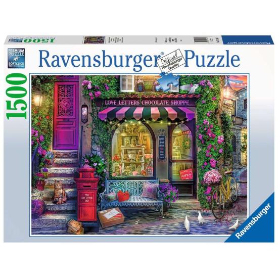 Ravensburger Liebesbriefe und Schokoladenpuzzle 1500 Teile