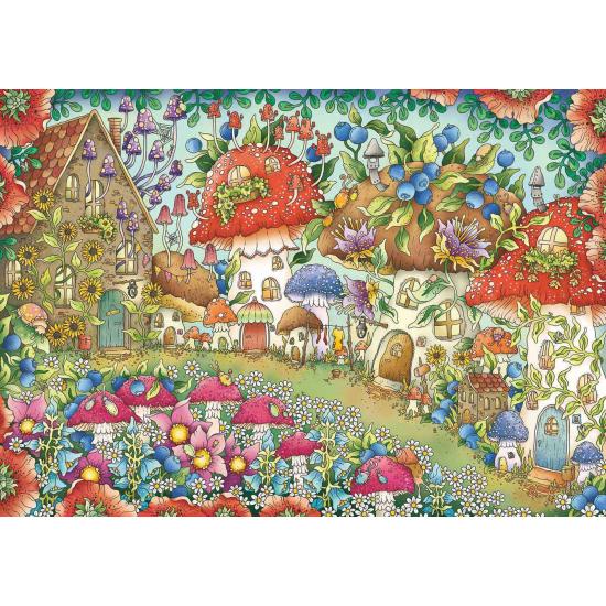 Ravensburger Blumenpilzhäuser Puzzle 1000 Teile