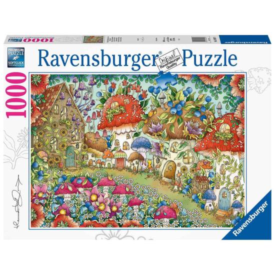 Ravensburger Blumenpilzhäuser Puzzle 1000 Teile