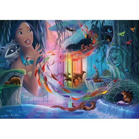 Puzzle Ravensburger Disney Castles: Pocahontas 1000 Teile