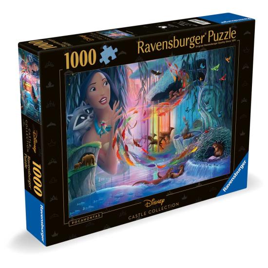Puzzle Ravensburger Disney Castles: Pocahontas 1000 Teile