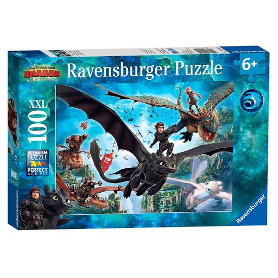 Puzzle Ravensburger CEATD3 Die verborgene Welt der Drachen A XXL