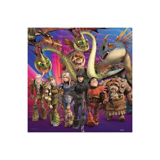 Ravensburger CEATD3 Puzzle Die verborgene Welt 3x49 Teile