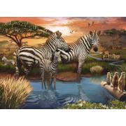 Ravensburger Zebras am Wasserloch Puzzle 500 Teile