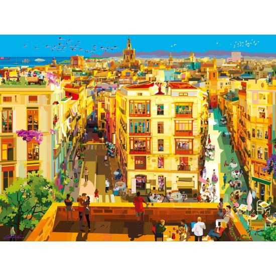 Ravensburger Abendessen in Valencia Puzzle 1500 Teile