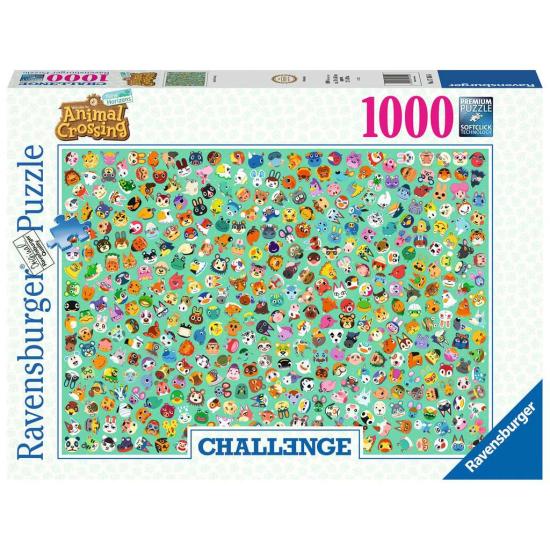 Ravensburger Challenge Animal Crossing 1000-teiliges Puzzle Ravensburger Challenge Animal Crossing 1000-teiliges Puzzle