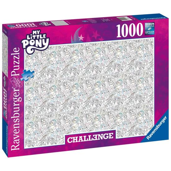 Ravensburger Challenge My Little Pony 1000-teiliges Puzzle