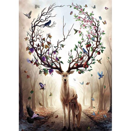 Ravensburger Magic Deer 1000-teiliges Puzzle